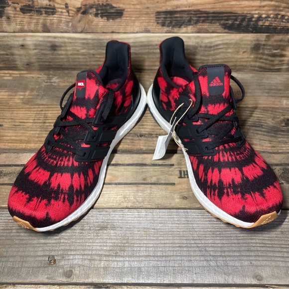 Adidas x Nice Kicks Men’s Ultraboost DNA Running Shoes Black Red Gum sz 8 - Picture 4 of 9